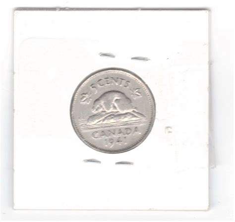 Canadian Five Cents - 1941