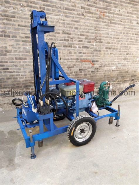 China Well Drilling Equipment Drill Rig Geothermal Boring Machine DIY ...