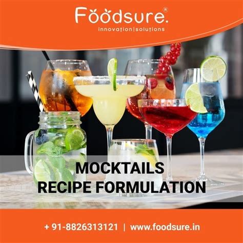 Best Mocktails Recipe Formulation in Delhi, India | Foodsure