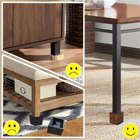 Sopicoz 3 inch Heavy Duty Furniture Risers Set of 4 India | Ubuy