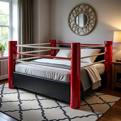 5 Boxing Ring Bed That You Will Love In Your Bedroom - Hooked Home