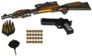 JohnMacc PUBG Golden Eagle Sniper Rifle Gun Toy Set For Kids Guns ...