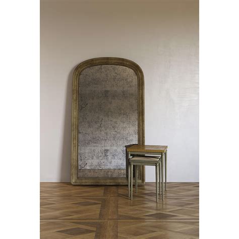 Large Antique Floor Mirror – Vintage Meets Modern Elegance - English ...