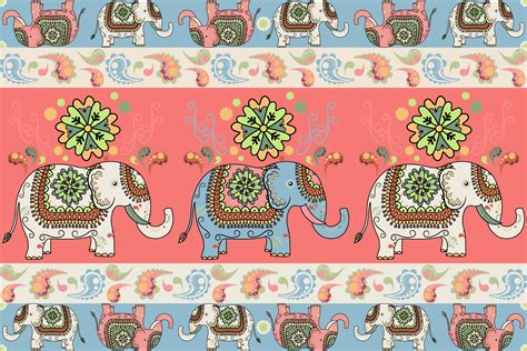 Image result for Elephant Pattern