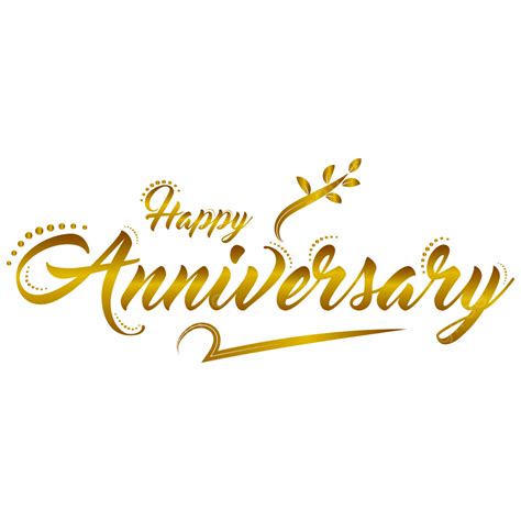Golden Wedding Anniversary Vector Design Images, Happy Anniversary ...