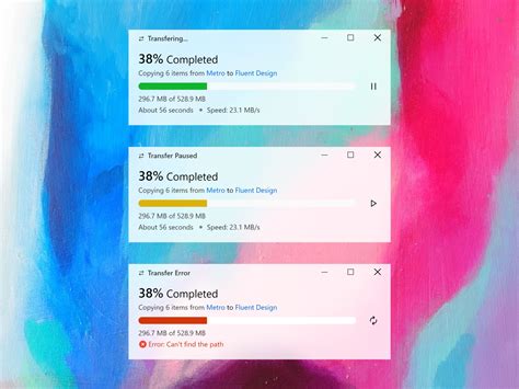 Computer File Transfer UI Interface 的图像结果