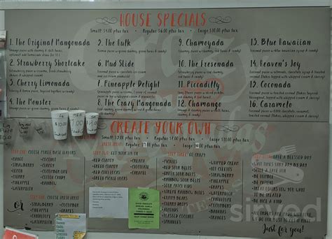 Crazy About Mangonadas 2 menus in Victoria, Texas, United States