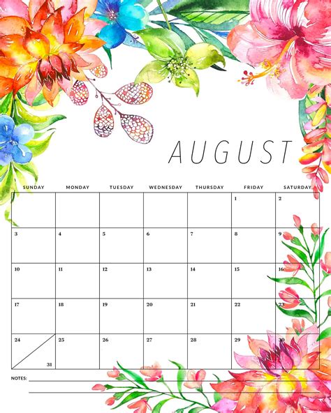 Free Floral Printable Calendar 2025 - Printable 2025 Calendar