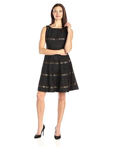 Buy Julian Taylor Women's Sleeveless Fit and Flare Party Dress with ...