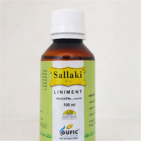 Buy Sallaki Liniment Oil 100ml Online - Ayush Care