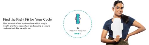 Buy BLISSNATURAL 100% Rash-Free Sanitary Pads For Women XL (Pack of 34 ...