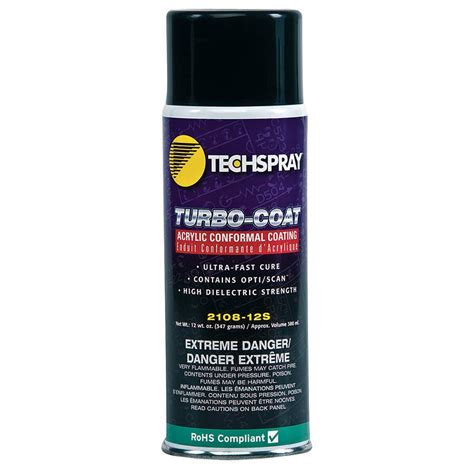 TECHSPRAY 2108-12S CONFORMAL Coating, AEROSOL, 12FL.OZ : Amazon.in: Car ...