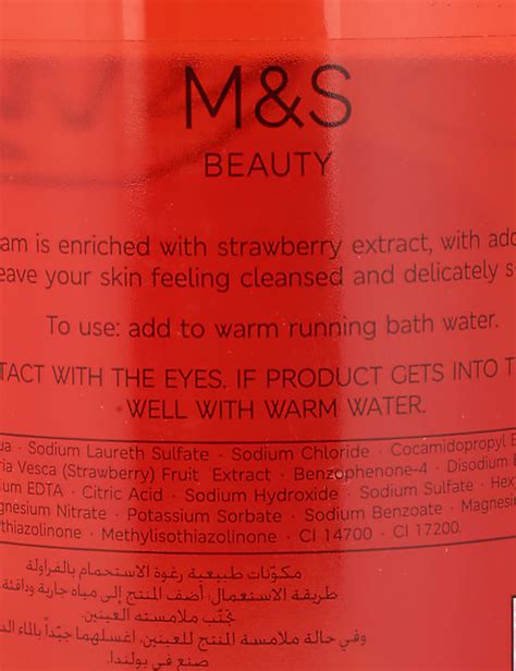Buy Strawberry Bath Foam at Marks & Spencer
