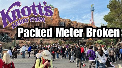 Knott's Berry Farm Was Packed Beyond Belief! - YouTube