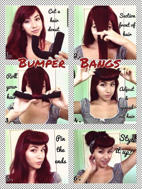 Image result for Pin Up Hairdo Tutorial Step by Step