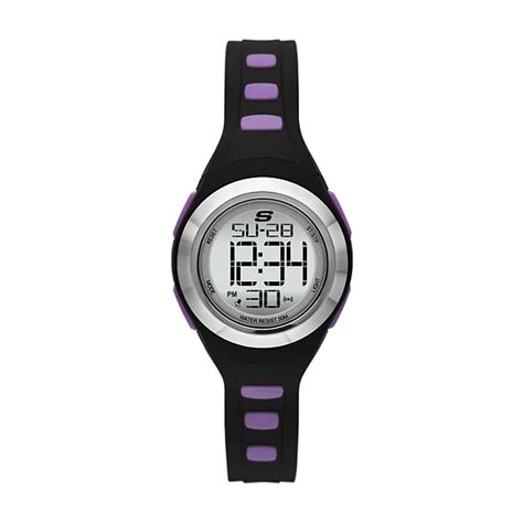 Skechers® Women's Tennyson Black Digital Watch