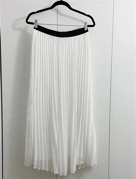 WD.NY White Pleated Skirts for Women | Mercari