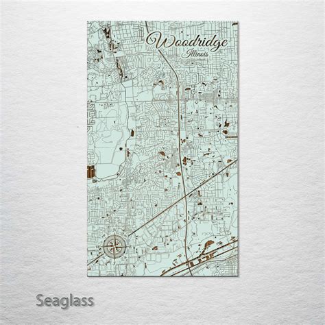 Woodridge, Illinois Street Map