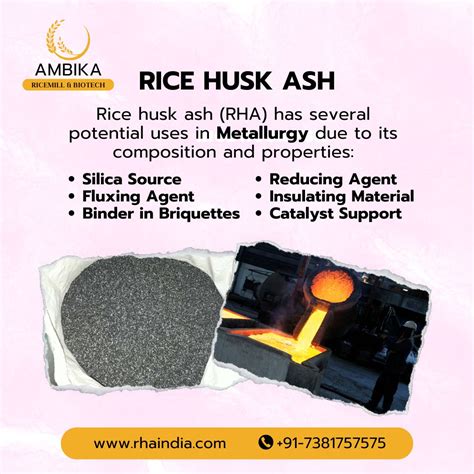 Rice husk ash: A potential material for metallurgical processes ...