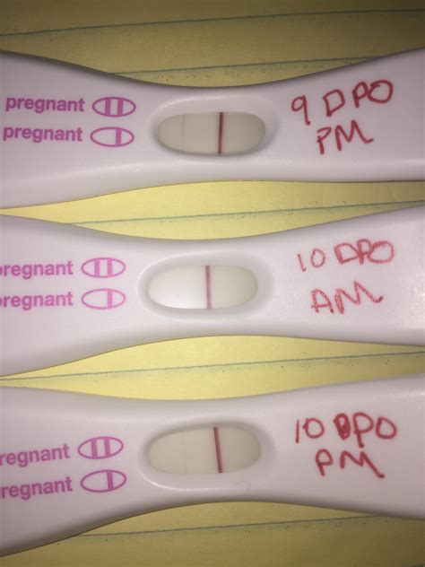 10 Dpo Faint Positive Pregnancy Test