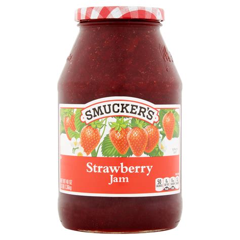 Smucker's Strawberry Jam, 48 oz - Walmart.com - Walmart.com