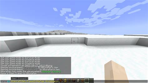 Image result for Invisible Sign Command Minecraft