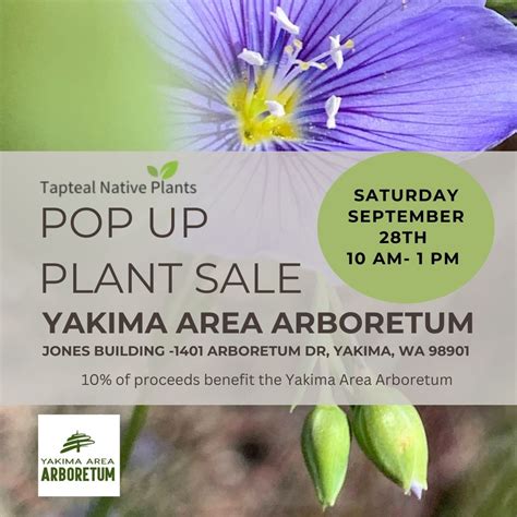 YAKIMA POP UP PLANT SALE , 1401 Arboretum Dr, Yakima, WA 98901-8513 ...