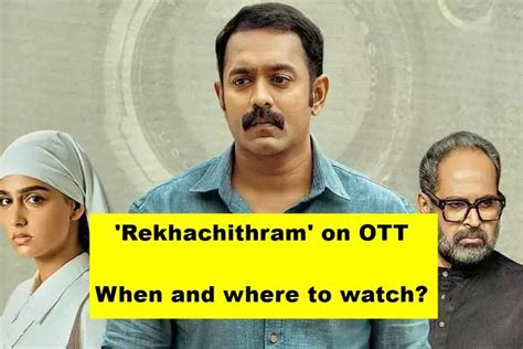 Rekhachithram on OTT: Here's where you can watch the Asif Ali and ...
