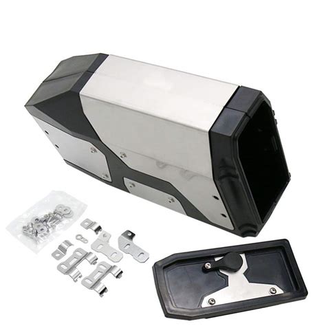 Buy HOPQ Tool Box Left Side Bracket Aluminum Box Toolbox For BMW ...
