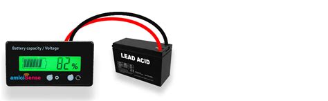 amiciSense 8~70V Battery Capacity Indicator for Lead Acid Battery ...