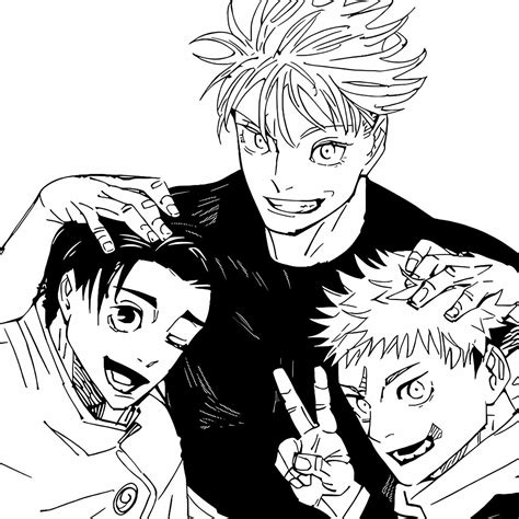 Gojo Yuta and Yuji | Manga art, Anime background, Jujutsu