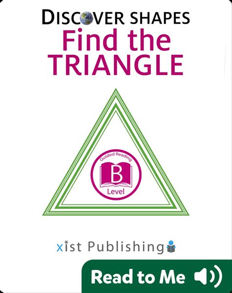 Discover Shapes: Find the Triangle Book by Xist Publishing | Epic