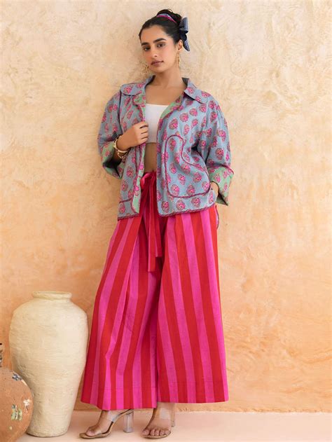 Buy Trendy Printed Jackets & Shrugs for Women Online | The Loom