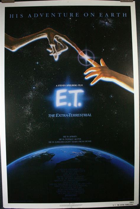 E.T.: THE EXTRA TERRESTRIAL, Original Rolled Movie Poster