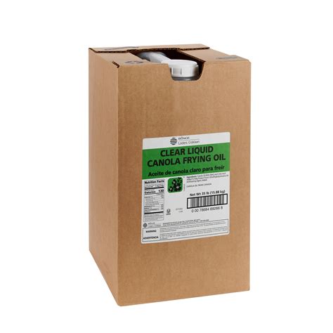 Bunge Trans Fat Free Shortening-Frying Canola Liquid Clear Oil-35 lbs ...