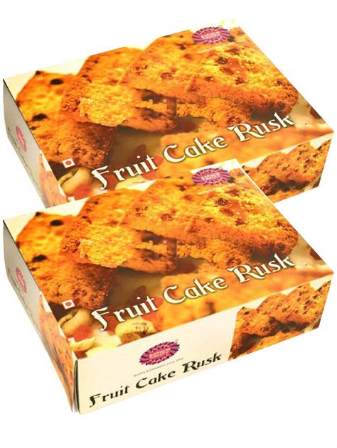 Karachi Bakery Fruit Cake Rusk 400g. Combo Pack. : Amazon.in: Grocery ...
