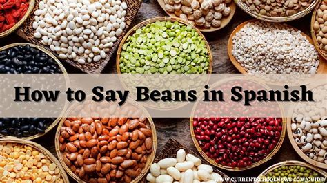 How to Say Beans in Spanish: A Quick Guide