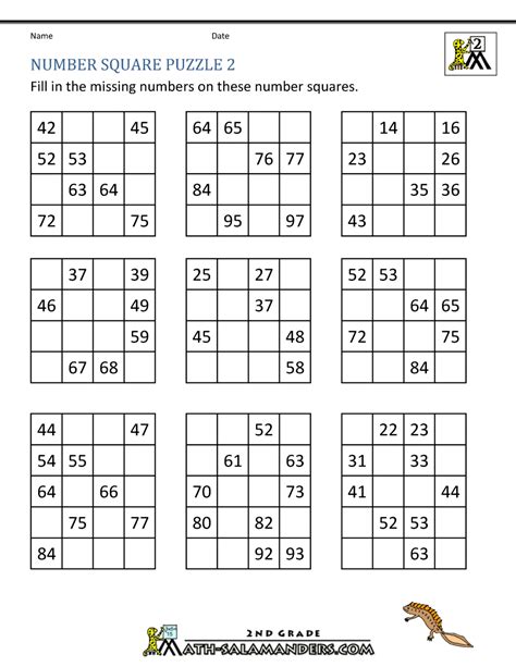 Image result for Math Square Puzzle