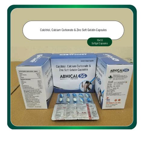 Calcitriol + Calcium Carbonate + Zinc Soft Gelatin Capsules Vatave Hea