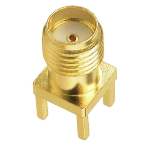 SMA Connector Female Straight Jack For PCB Mount – Robocraze