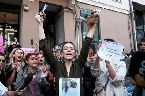 Mahsa Amini's death: Women chop off hair as protests intensify across ...