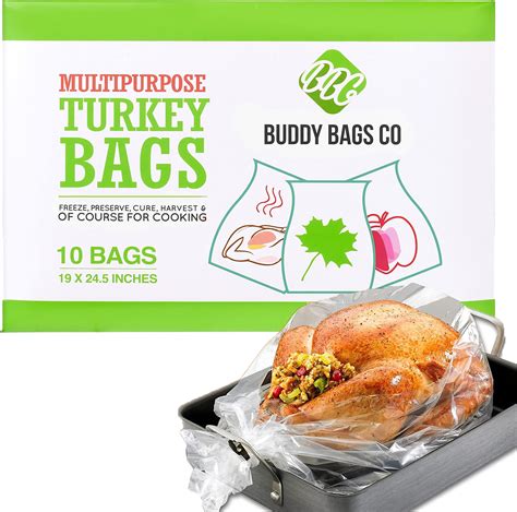 Amazon.com: Glad Turkey Size Oven Bags for Meats & Poultry 8-24 lbs ...