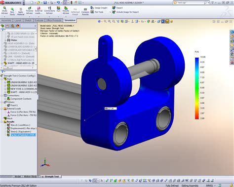 Image result for SolidWorks Simulation Conrod