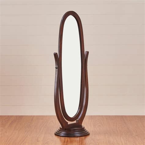 Buy Regal Mango Wood Standing Mirror - Brown from Home Centre at just ...