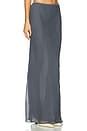 LIONESS Endless Maxi Skirt in Dark Olive | REVOLVE