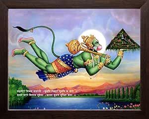 Art n Store Lord Hanuman ji/Bajrang Bali Flying with Dronagiri Mountain ...