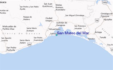 San Mateo del Mar Tide Station Location Guide