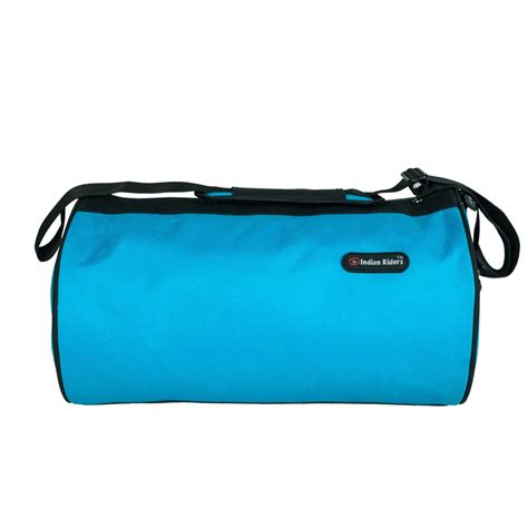 Indian Riders Men and Women Polyester Shoulder Gym Bag (Sky Blue ...