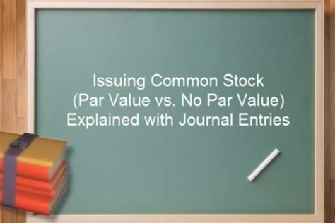 Image result for Common Stock Journal Entry