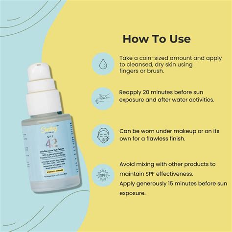 Invisible Sun Serum - SPF 42 With Kakdu Plum, Grapefruit Oil & Purslan ...